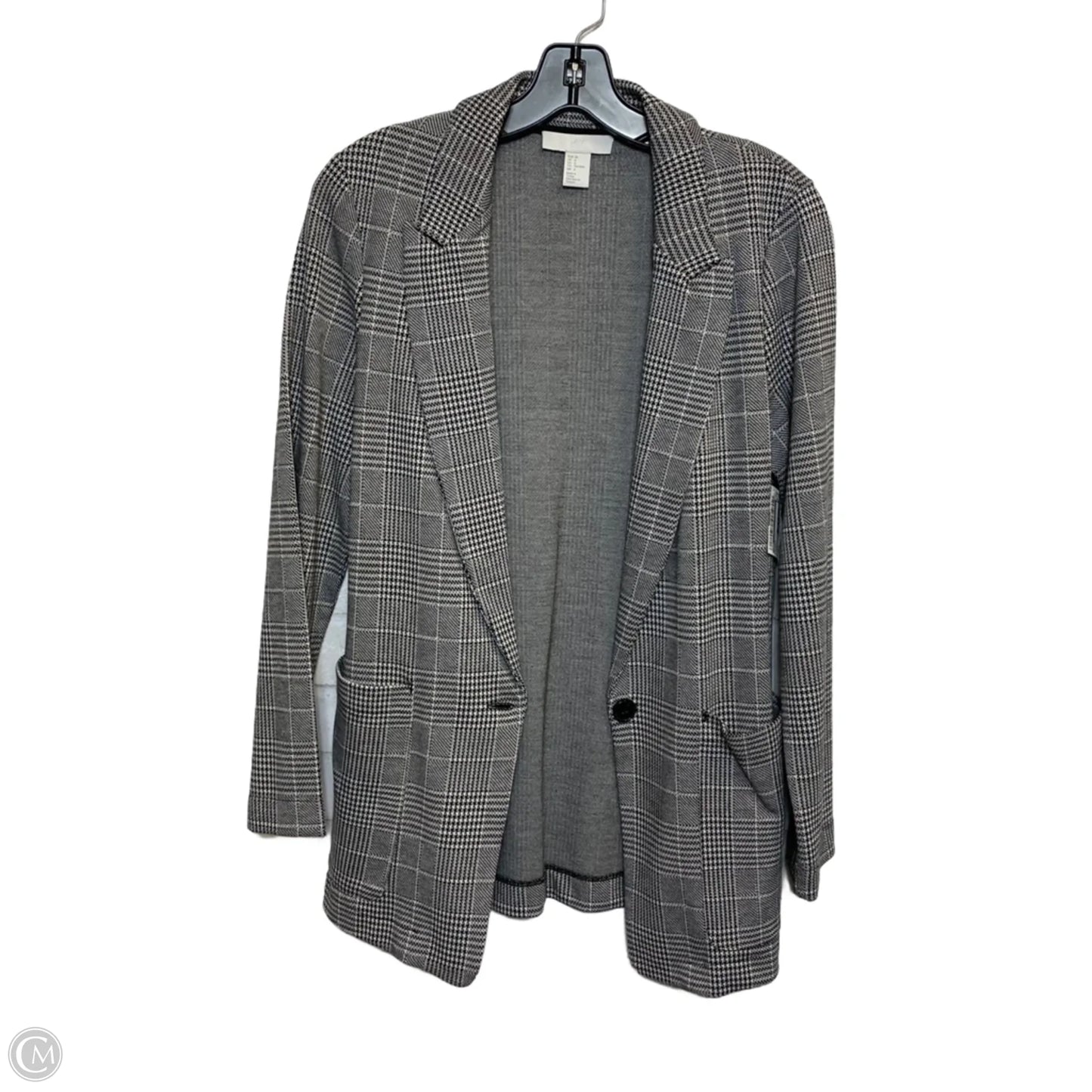 Blazer By H&m In Black & White, Size: S