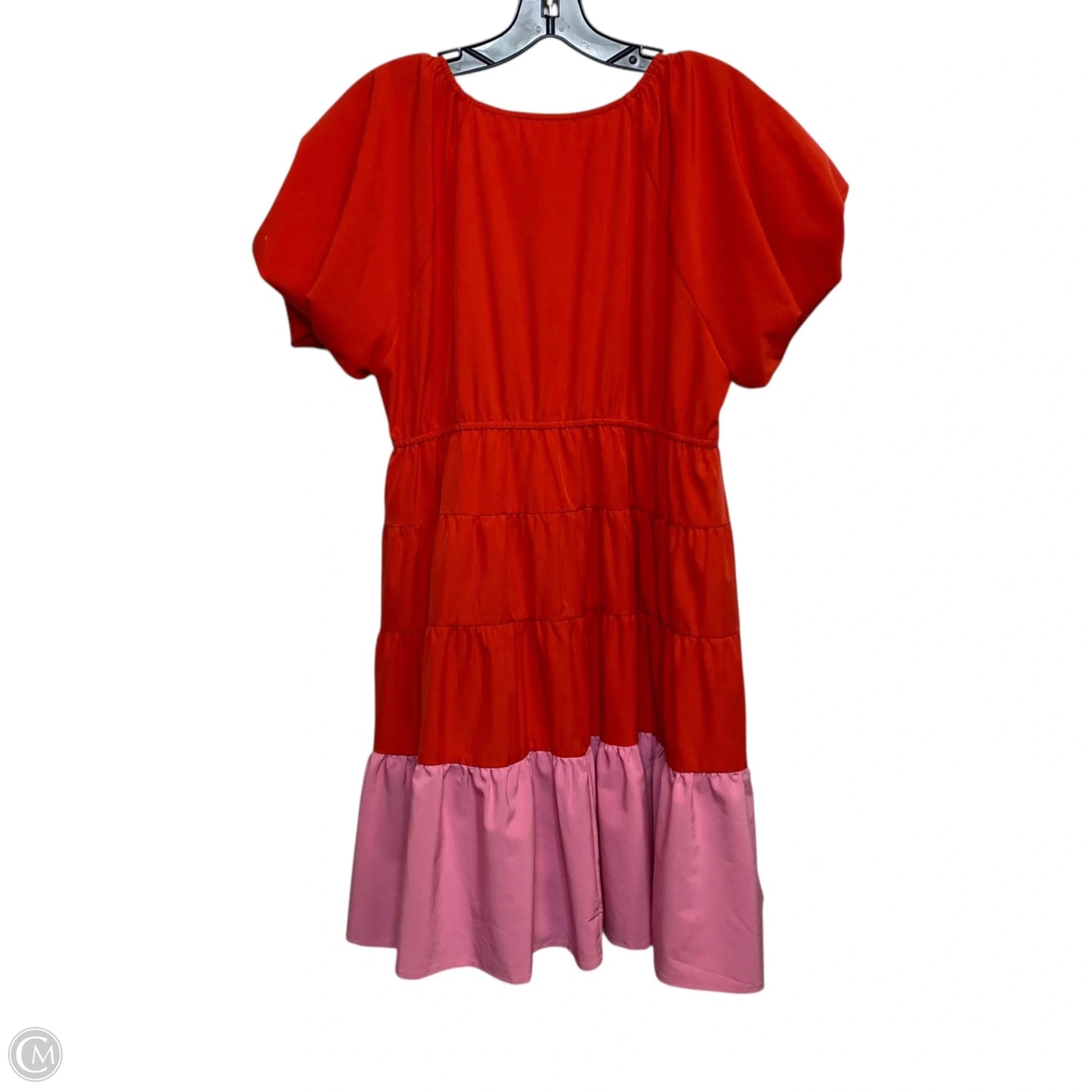 Dress Casual Short By Entro In Pink & Red, Size: 0