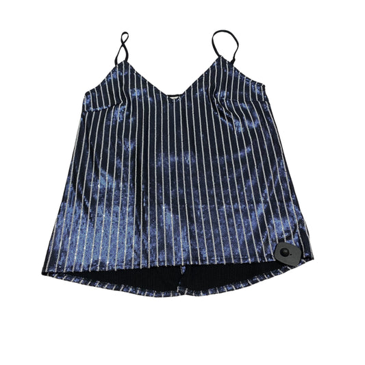 Navy Blouse Sleeveless Jack, Size S