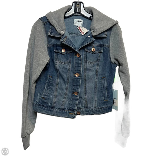 Jacket Denim By Ci Sono In Blue Denim, Size: S