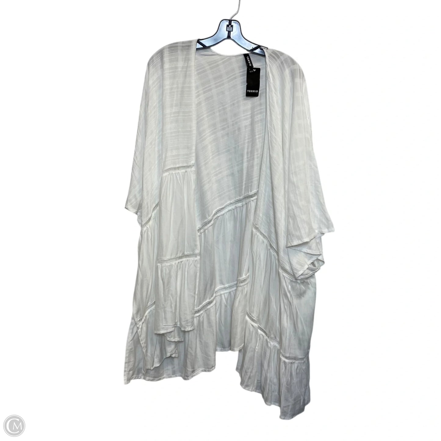 Kimono By Torrid In White, Size: Osfm