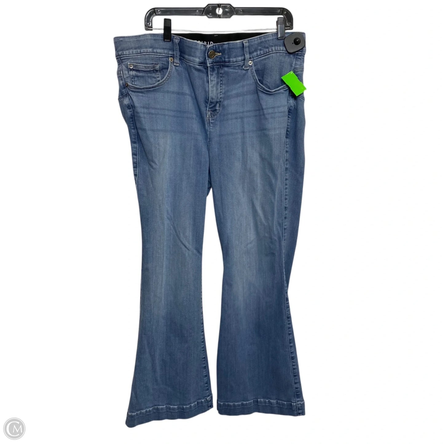 Jeans Flared By Torrid In Blue Denim, Size: 20