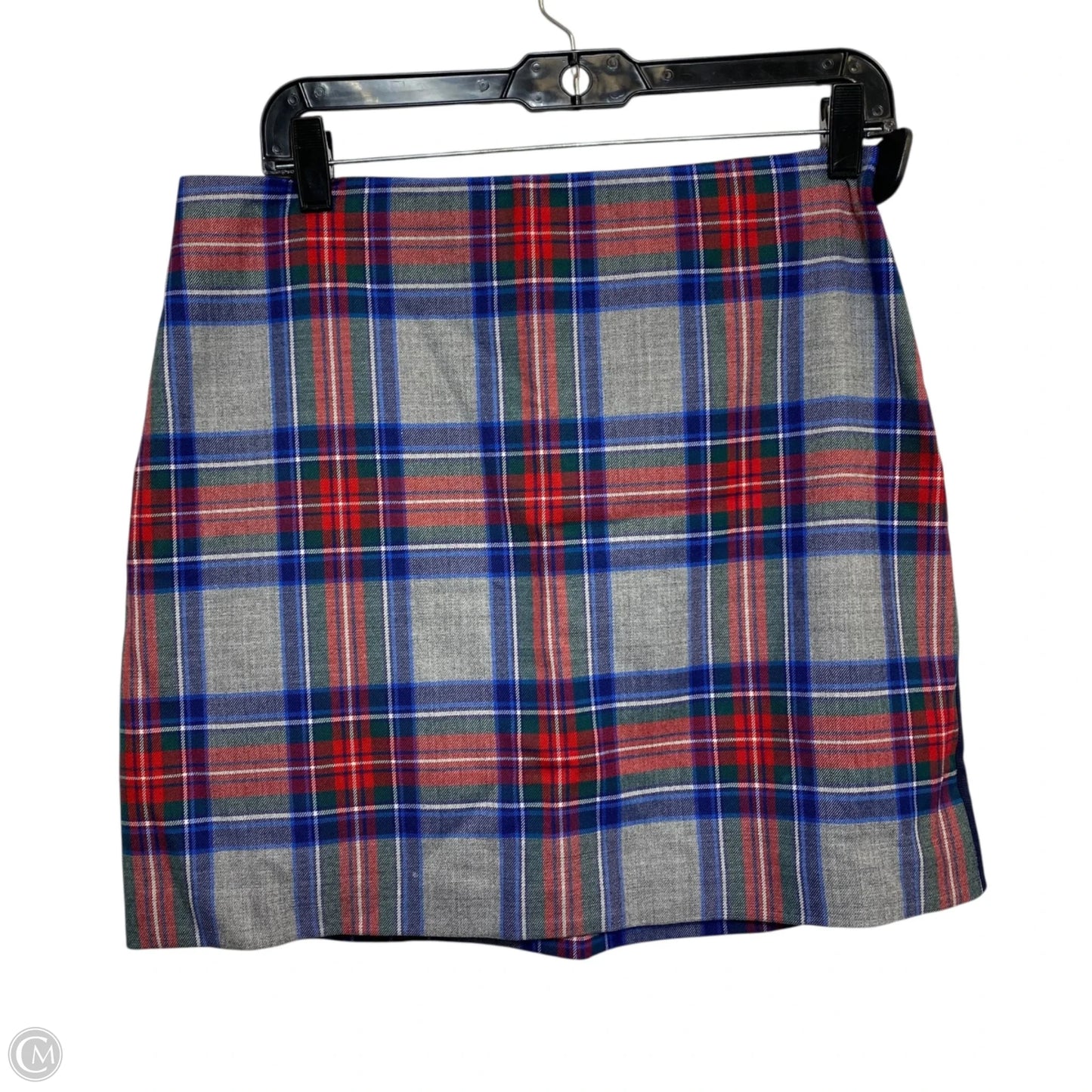 Skirt Designer By Vineyard Vines In Plaid Pattern, Size: S
