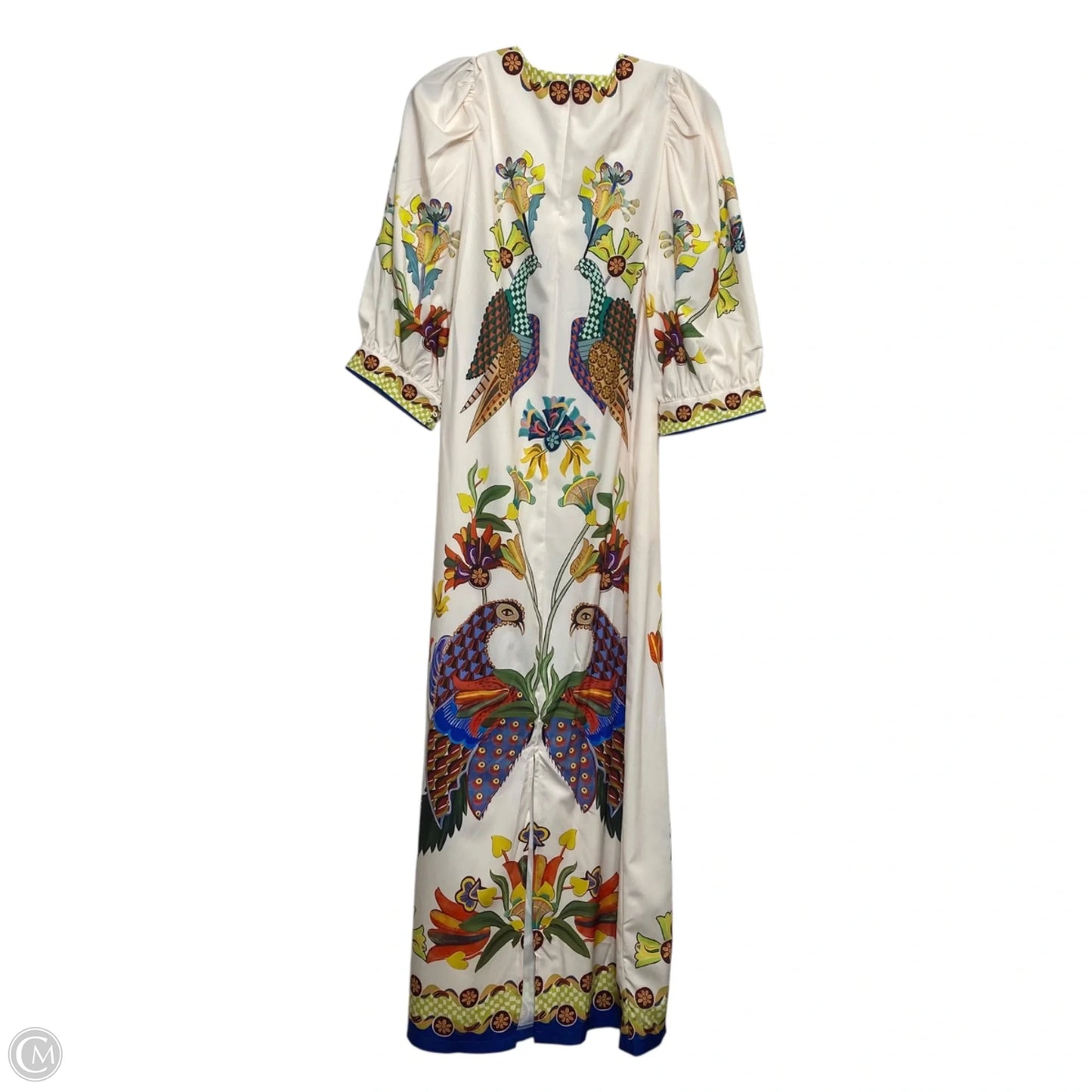 Dress Casual Maxi By Cmf In Cream, Size: M