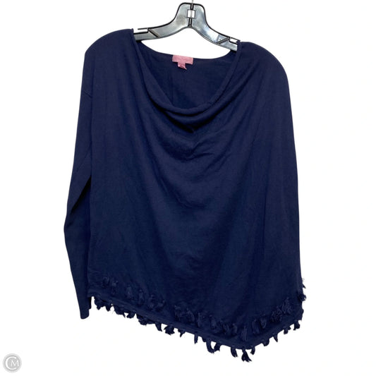 Top Sleeveless Designer By Lilly Pulitzer In Navy, Size: S