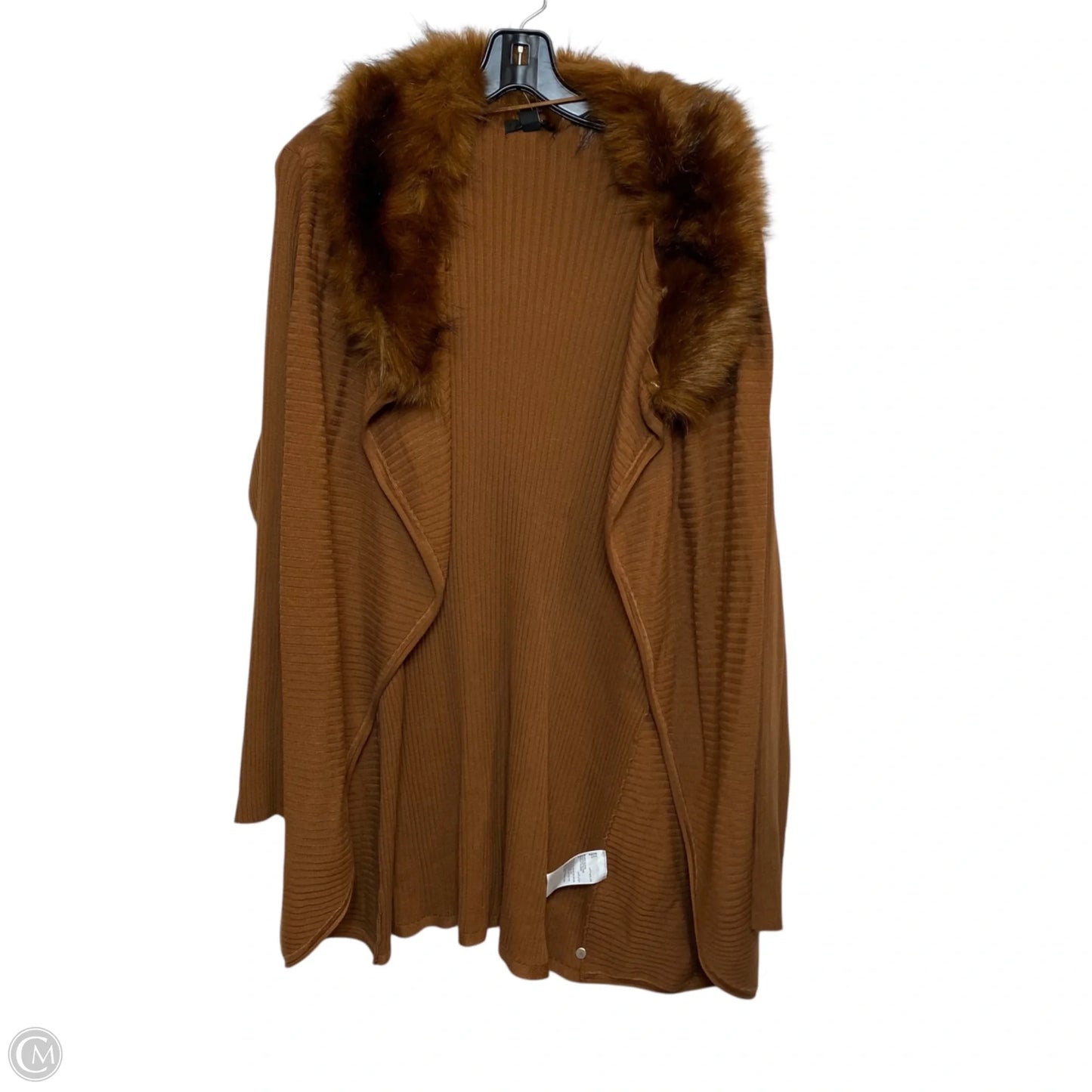 Cardigan By Alfani In Brown, Size: 2x