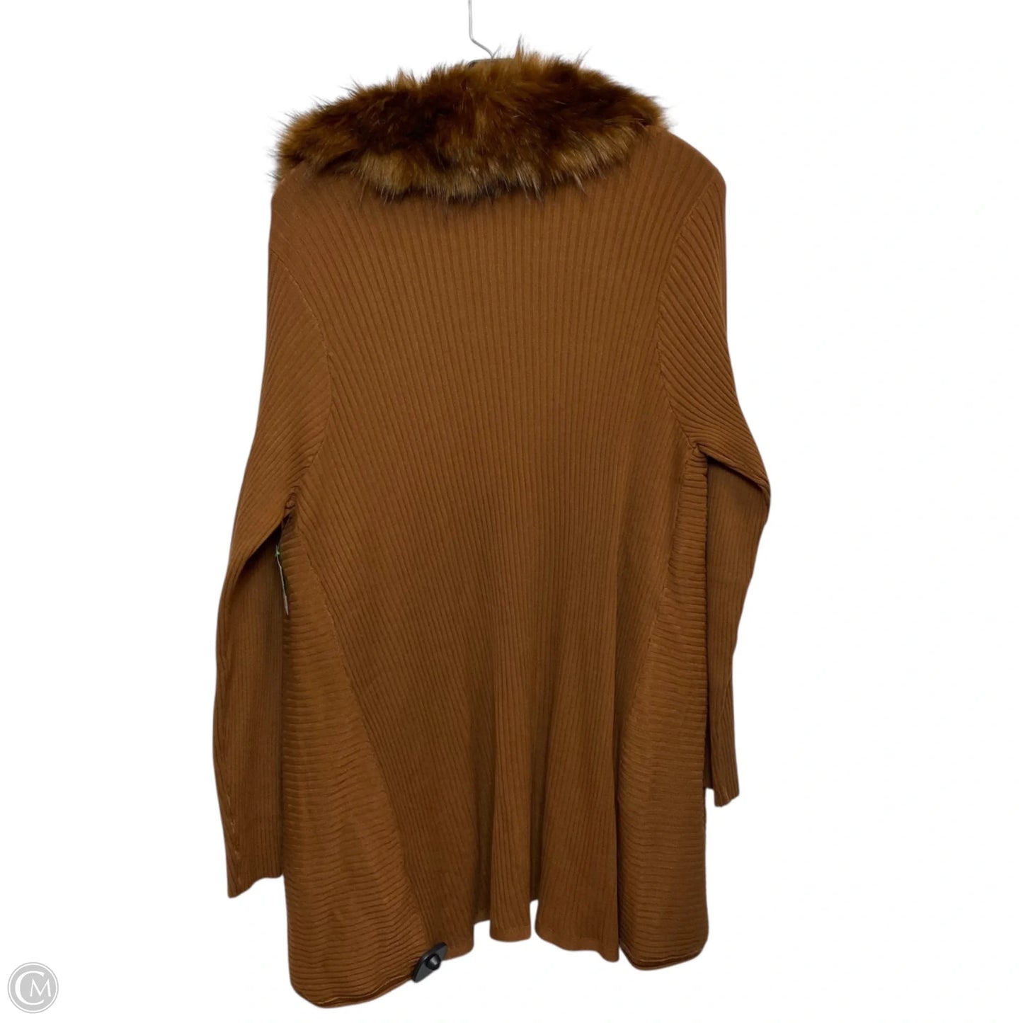 Cardigan By Alfani In Brown, Size: 2x