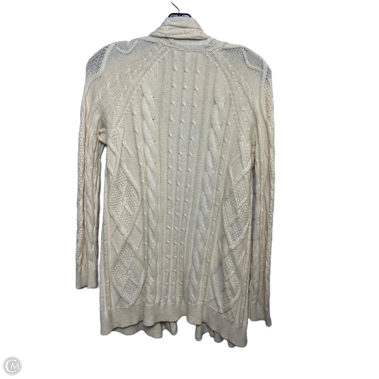 Sweater Cardigan By J. Jill In Cream, Size: Xs