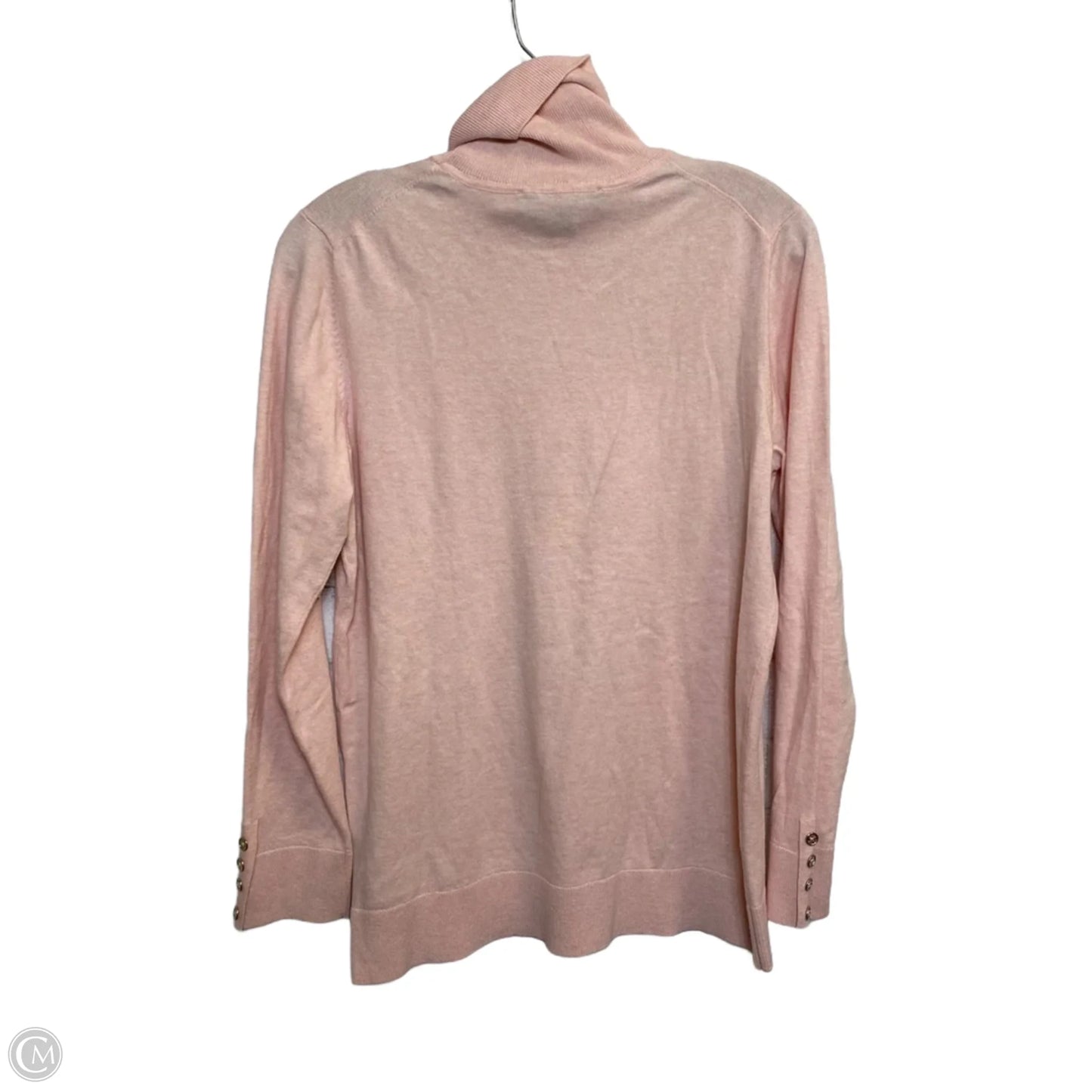 Top Long Sleeve By Tommy Hilfiger In Pink, Size: L