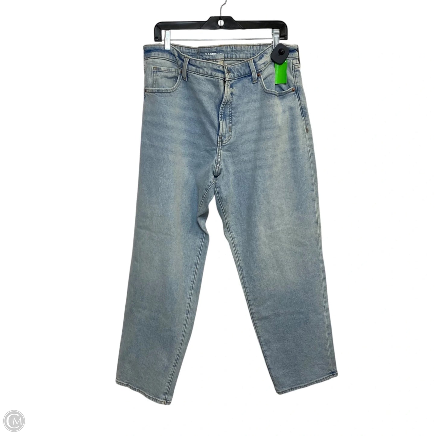 Jeans Straight By Old Navy In Blue Denim, Size: 18