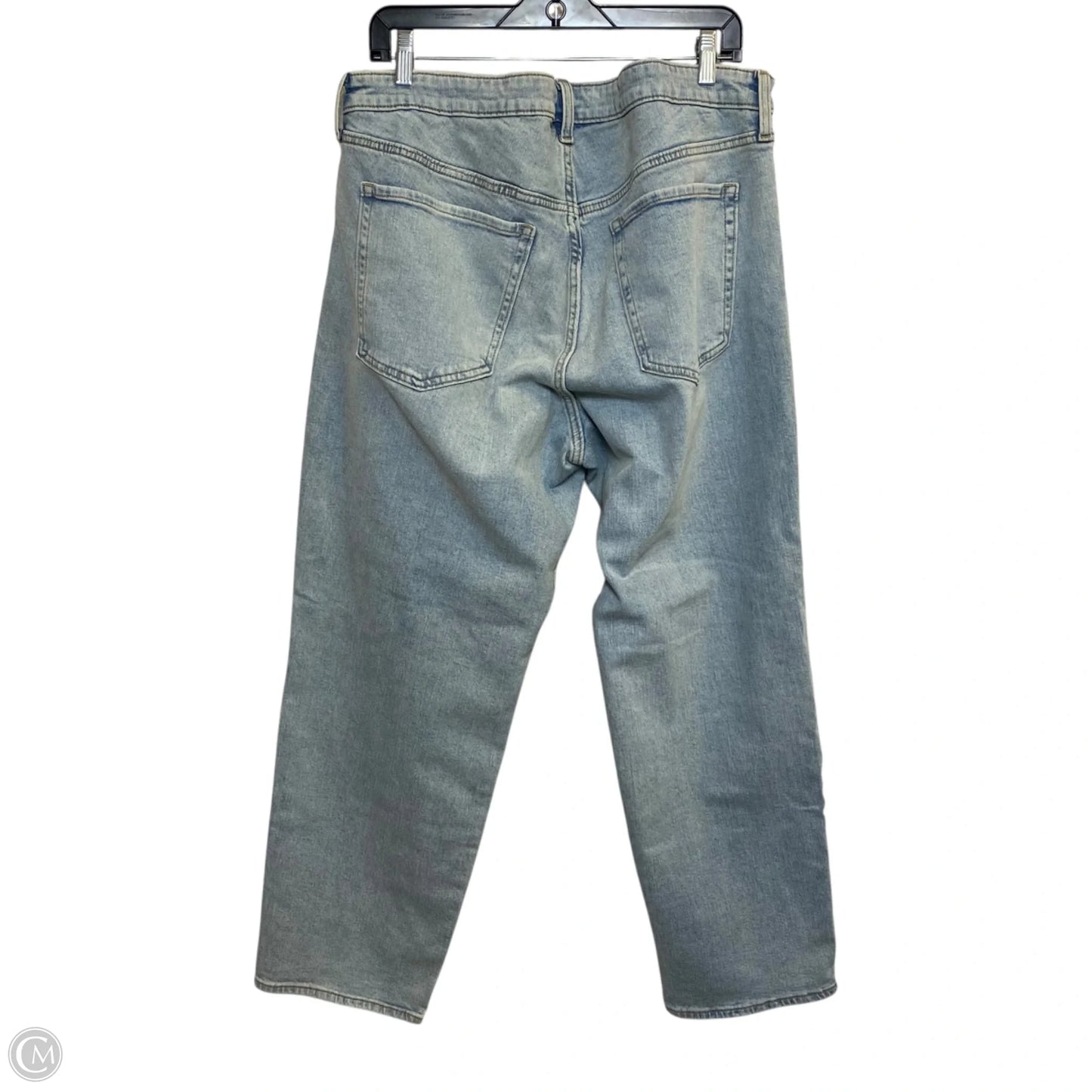 Jeans Straight By Old Navy In Blue Denim, Size: 18