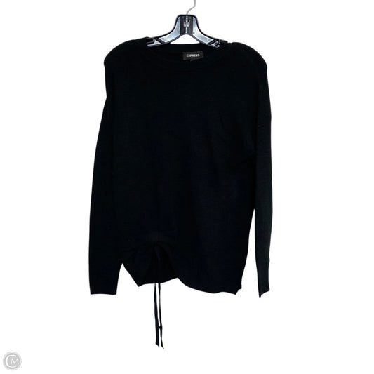 Sweater By Express In Black, Size: Xxs