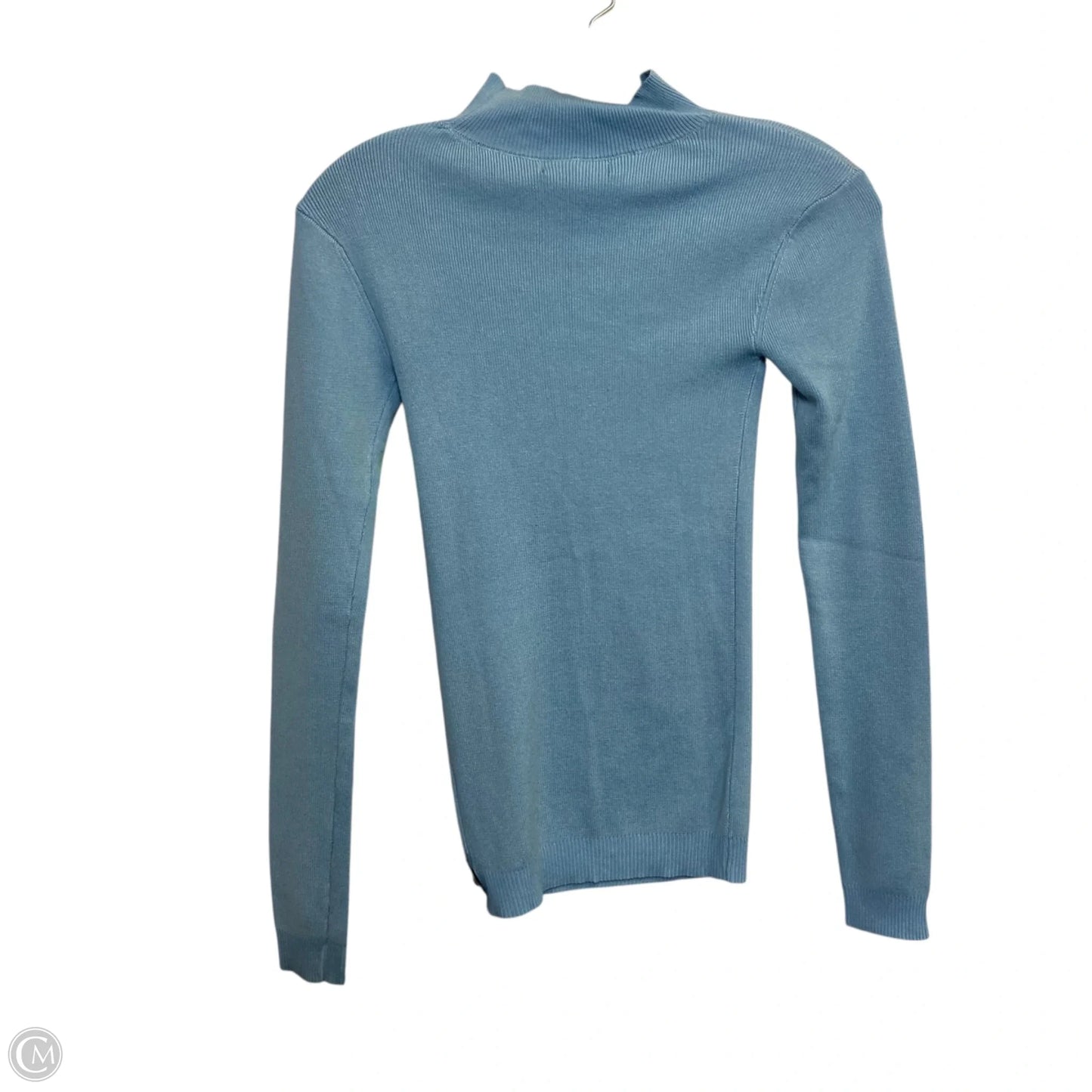 Top Long Sleeve By A Love Story In Blue, Size: Xs