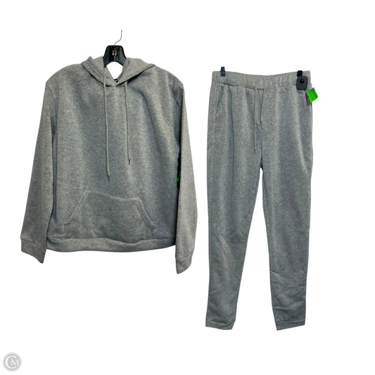 Lounge Set Pants By Lovely Wholesale In Grey, Size: L