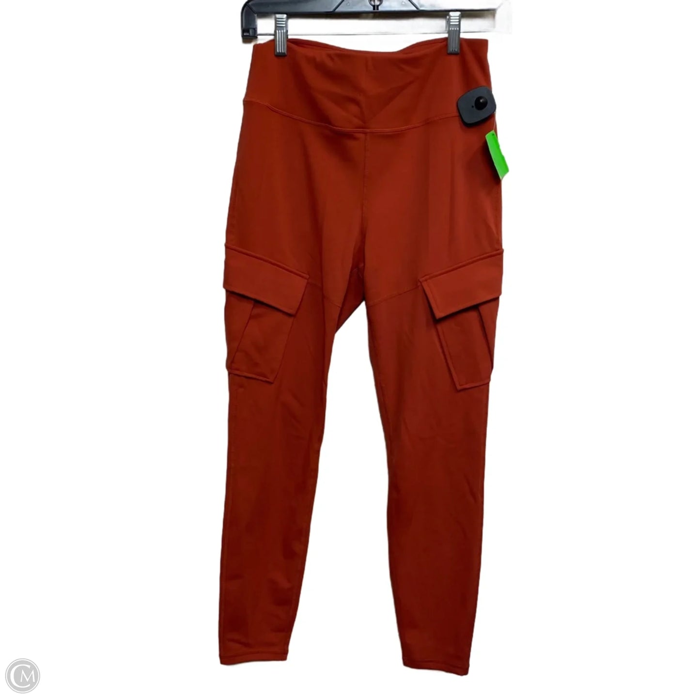 Athletic Leggings By Cmf In Red, Size: M