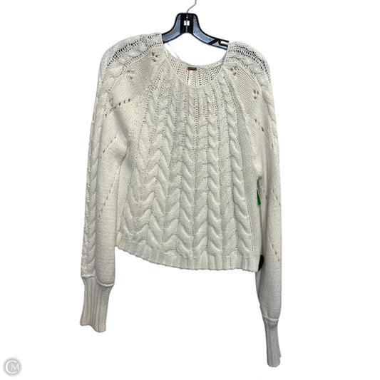 Sweater By Free People In Cream, Size: S