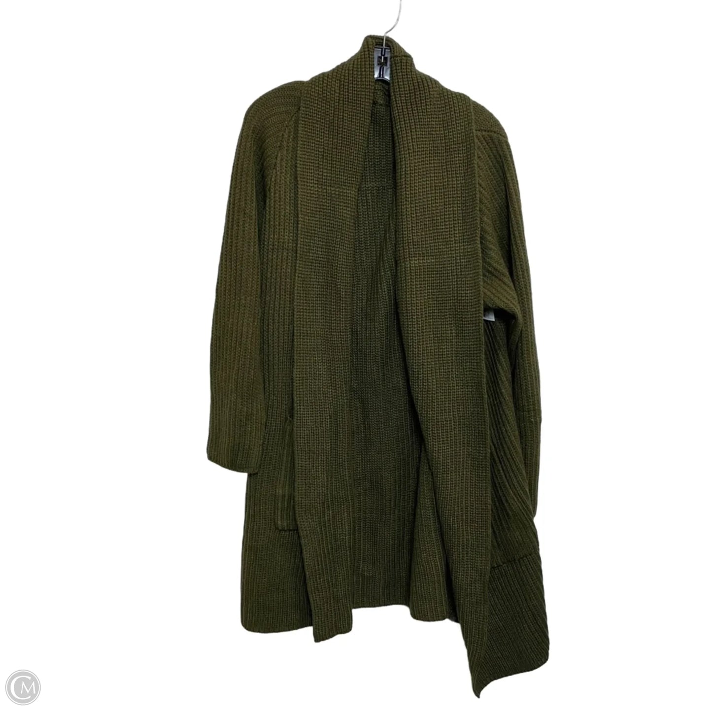 Sweater Cardigan By Cmf In Green, Size: Xxl