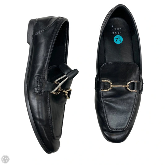 Shoes Flats By A New Day In Black, Size: 7.5
