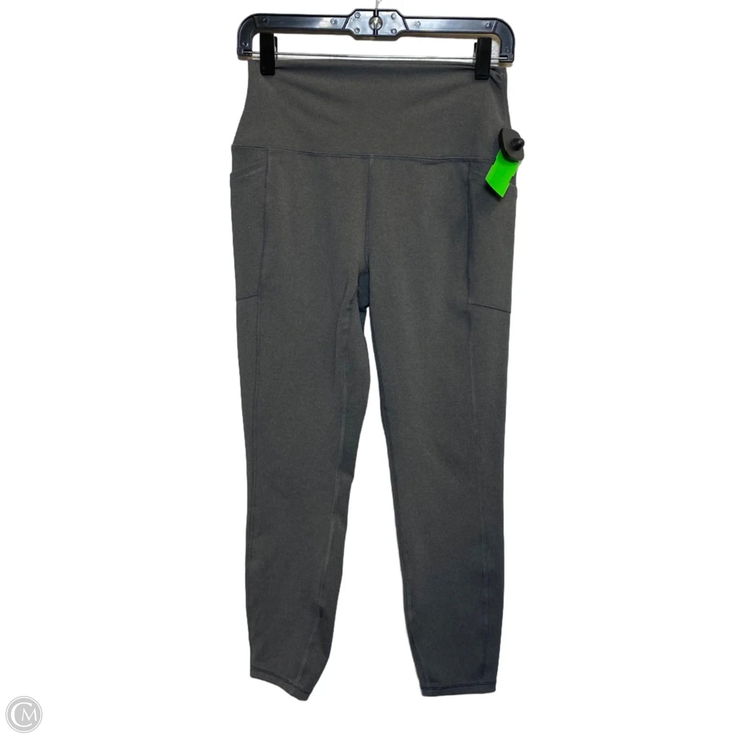 Athletic Leggings By Rbx In Grey, Size: M