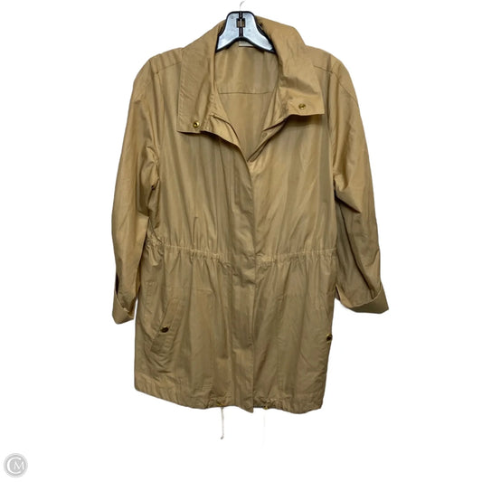 Jacket Utility By Chicos In Tan, Size: L
