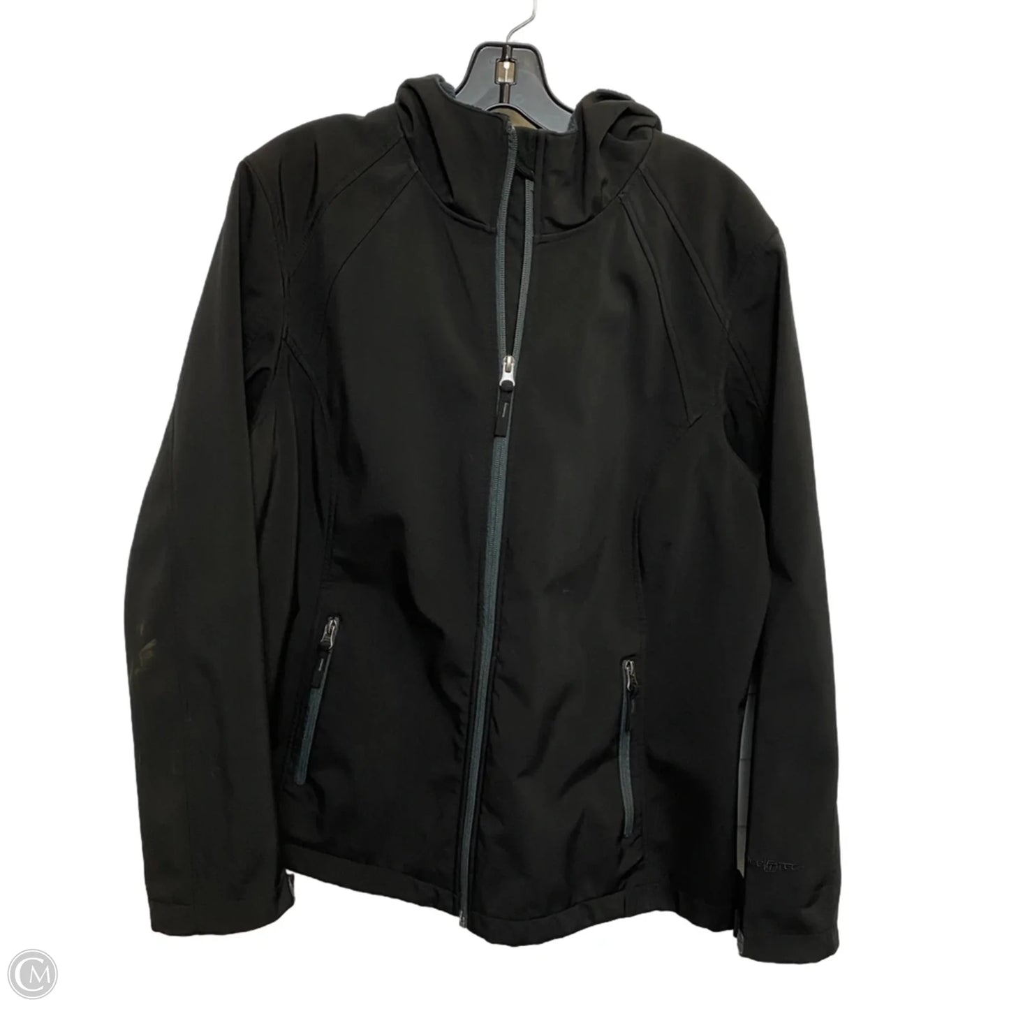 Athletic Jacket By Free Tech In Black, Size: Xl