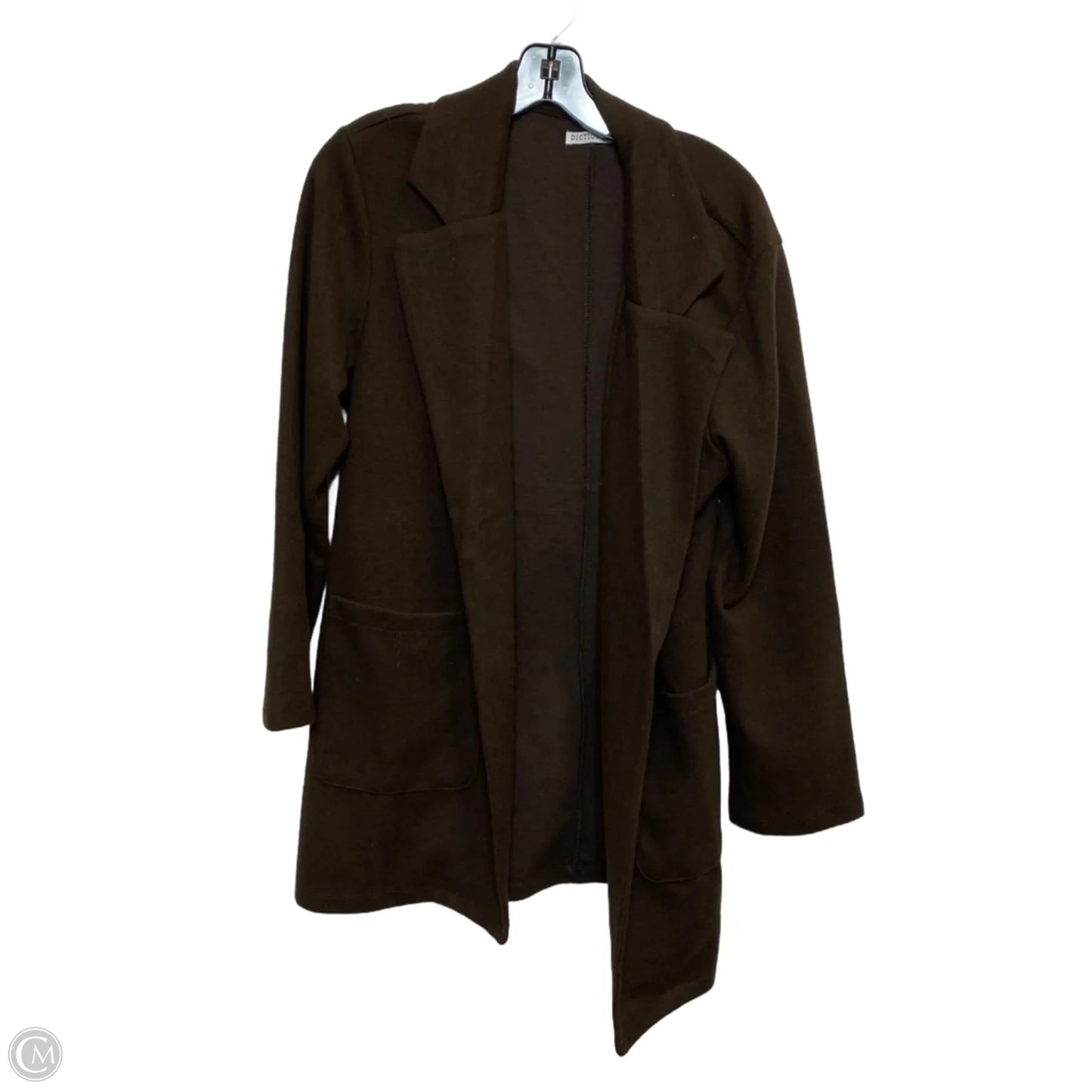 Blazer By Dictionary In Brown, Size: L