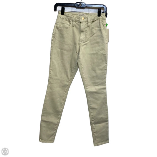 Jeans Skinny By Universal Thread In Tan Denim, Size: 0