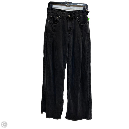Jeans Wide Leg By Lucky Brand In Grey Denim, Size: 0