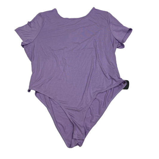 Purple Bodysuit Shein, Size 4x