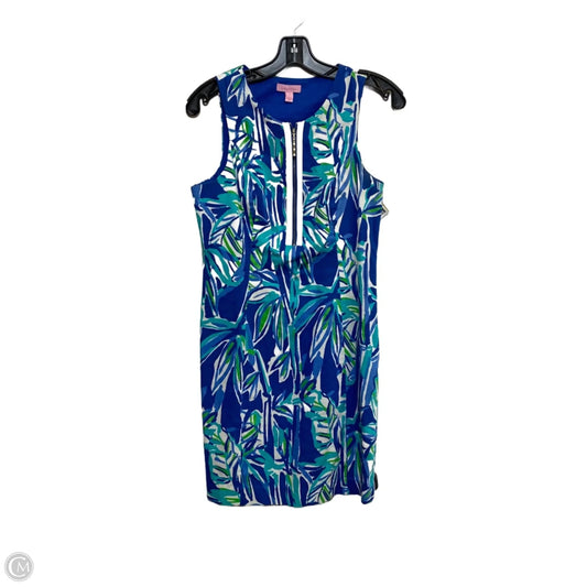 Dress Designer By Lilly Pulitzer In Blue & Green, Size: S