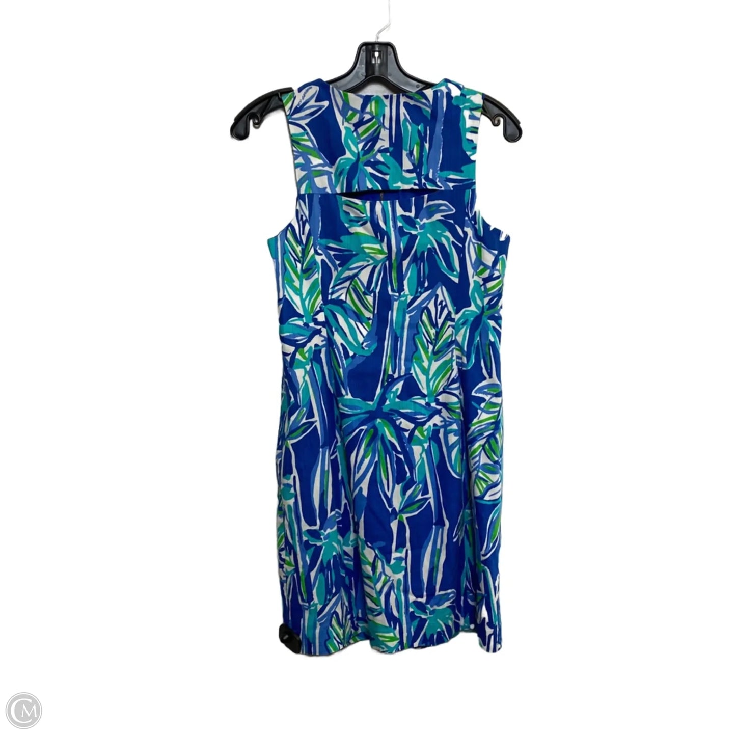 Dress Designer By Lilly Pulitzer In Blue & Green, Size: S