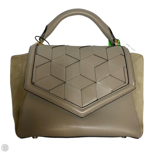 Handbag Leather By Welden, Size: Medium