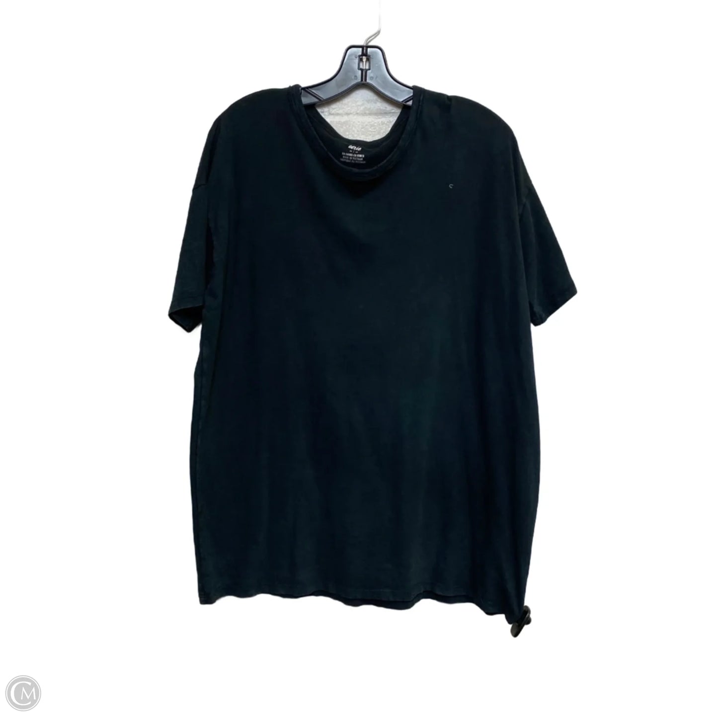 Top Short Sleeve Basic By Aerie In Black, Size: M
