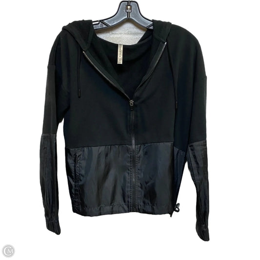 Athletic Jacket By Fabletics In Black, Size: M