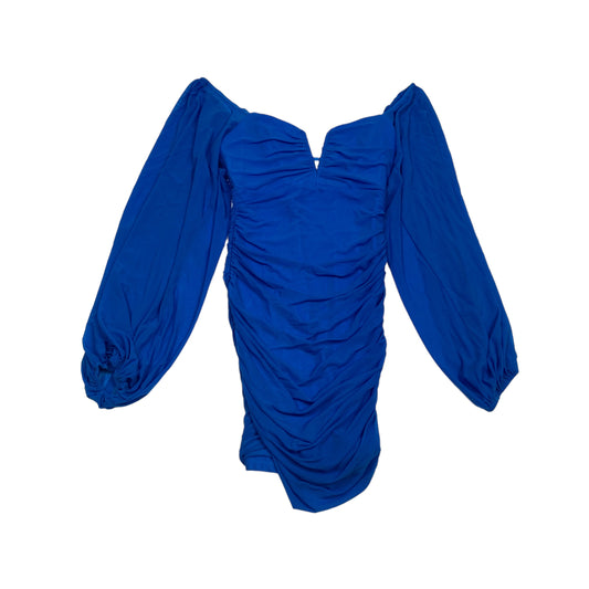 Blue Dress Party Short Clothes Mentor, Size S