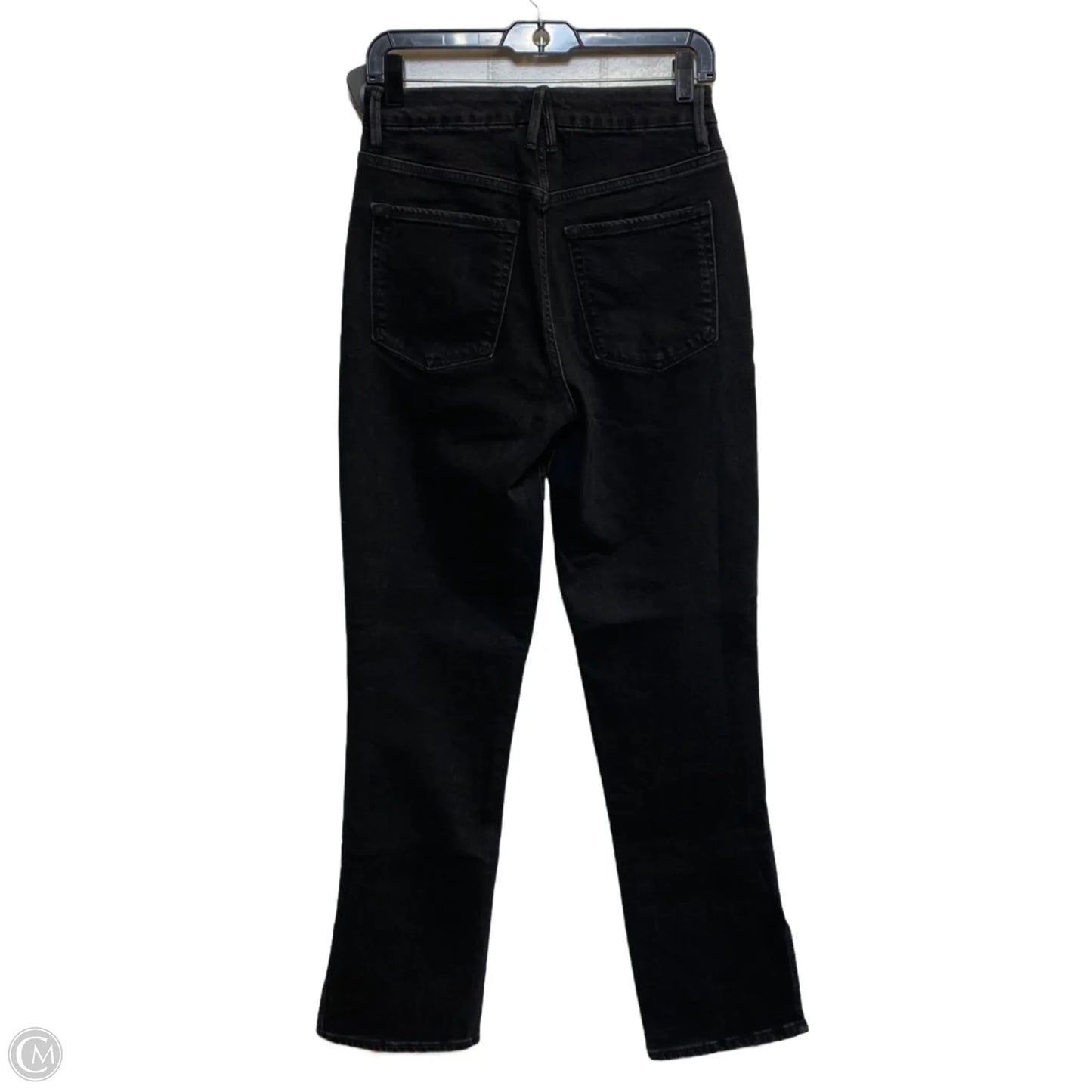 Jeans Designer By Good American In Black Denim, Size: 2