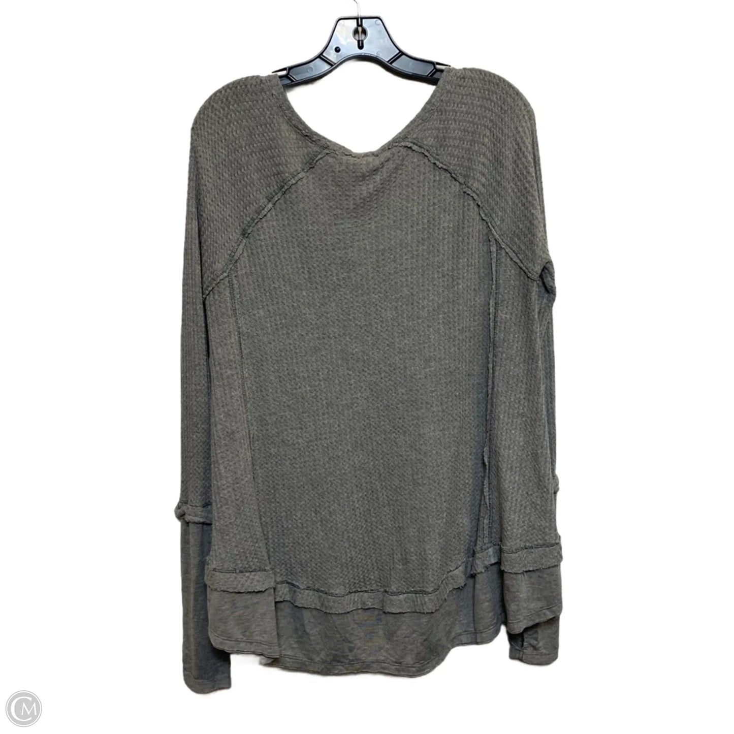 Top Long Sleeve By We The Free In Grey, Size: Xs