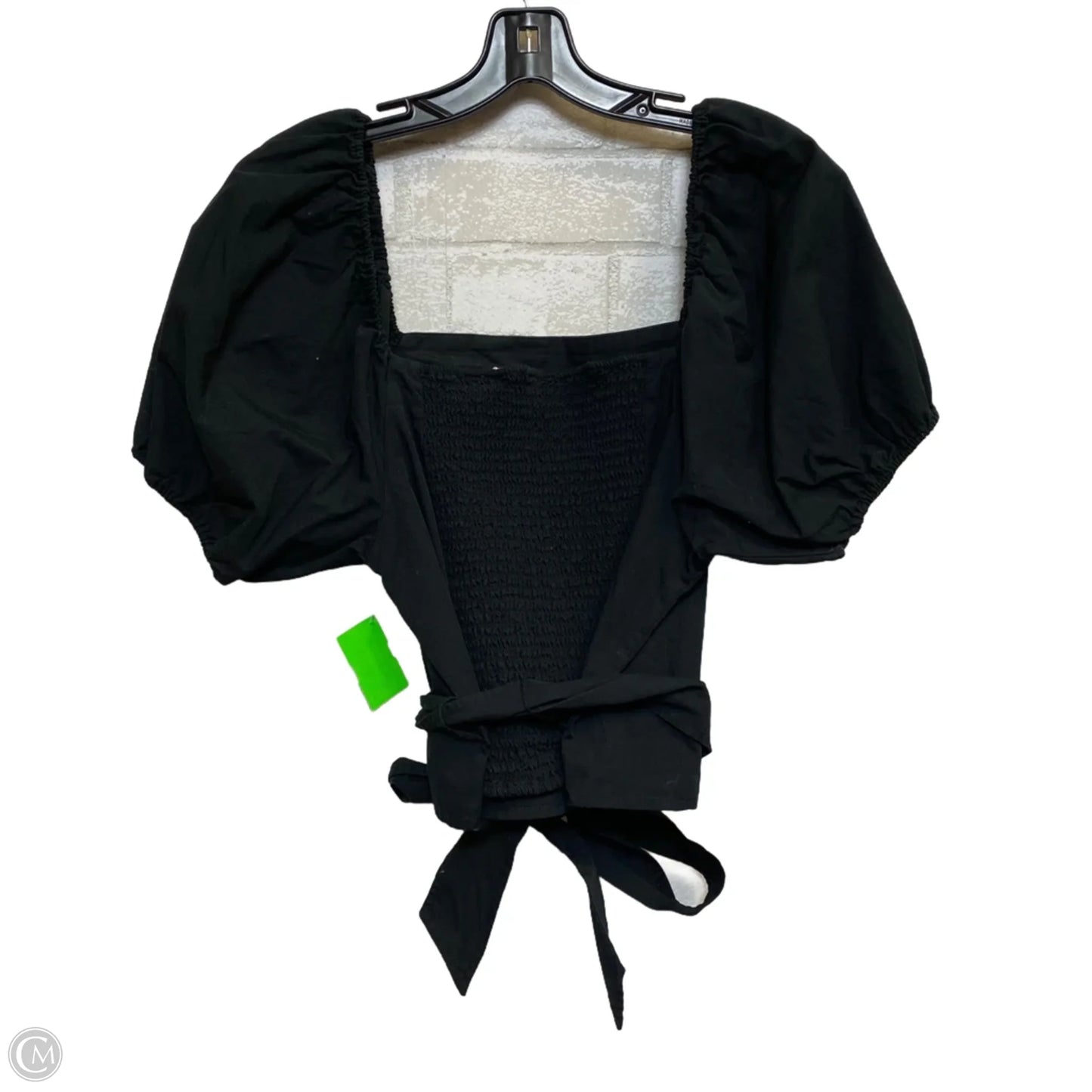 Top Short Sleeve By Levis In Black, Size: M