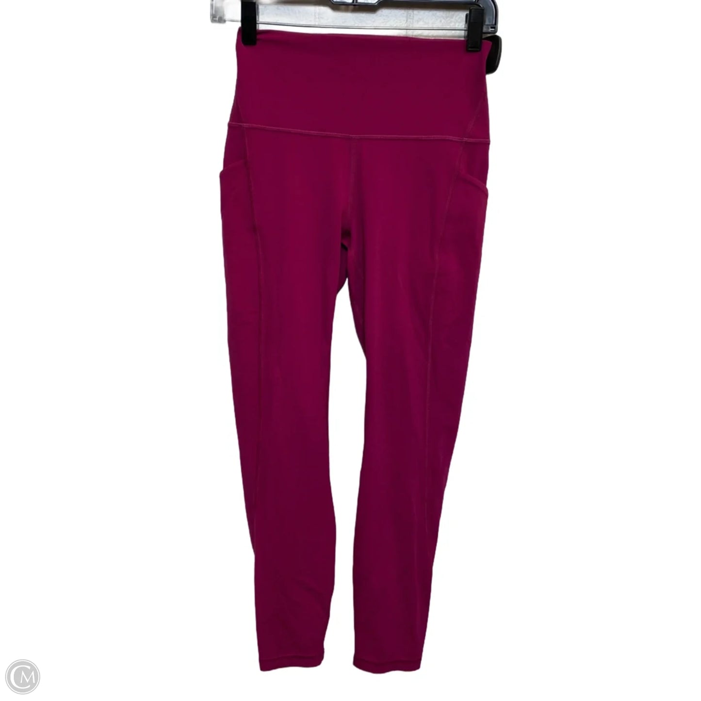 Athletic Leggings By Lululemon In Pink, Size: S