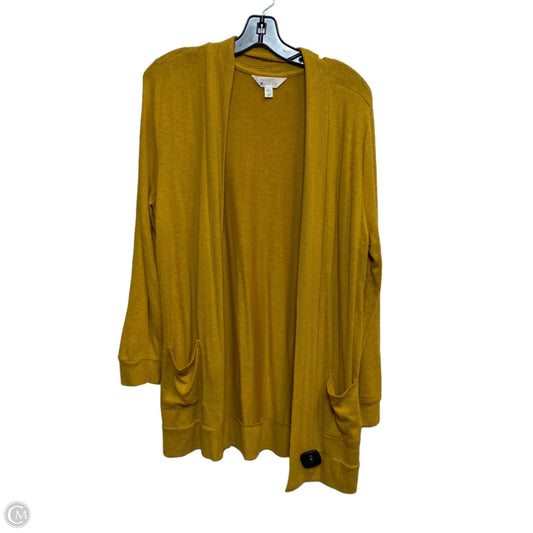 Cardigan By Market & Spruce In Yellow, Size: Xl