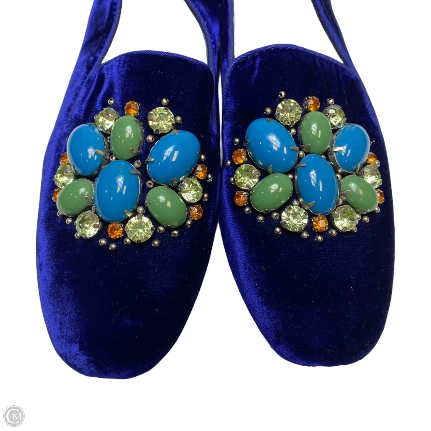 Shoes Flats By Donald Pliner In Blue, Size: 7.5