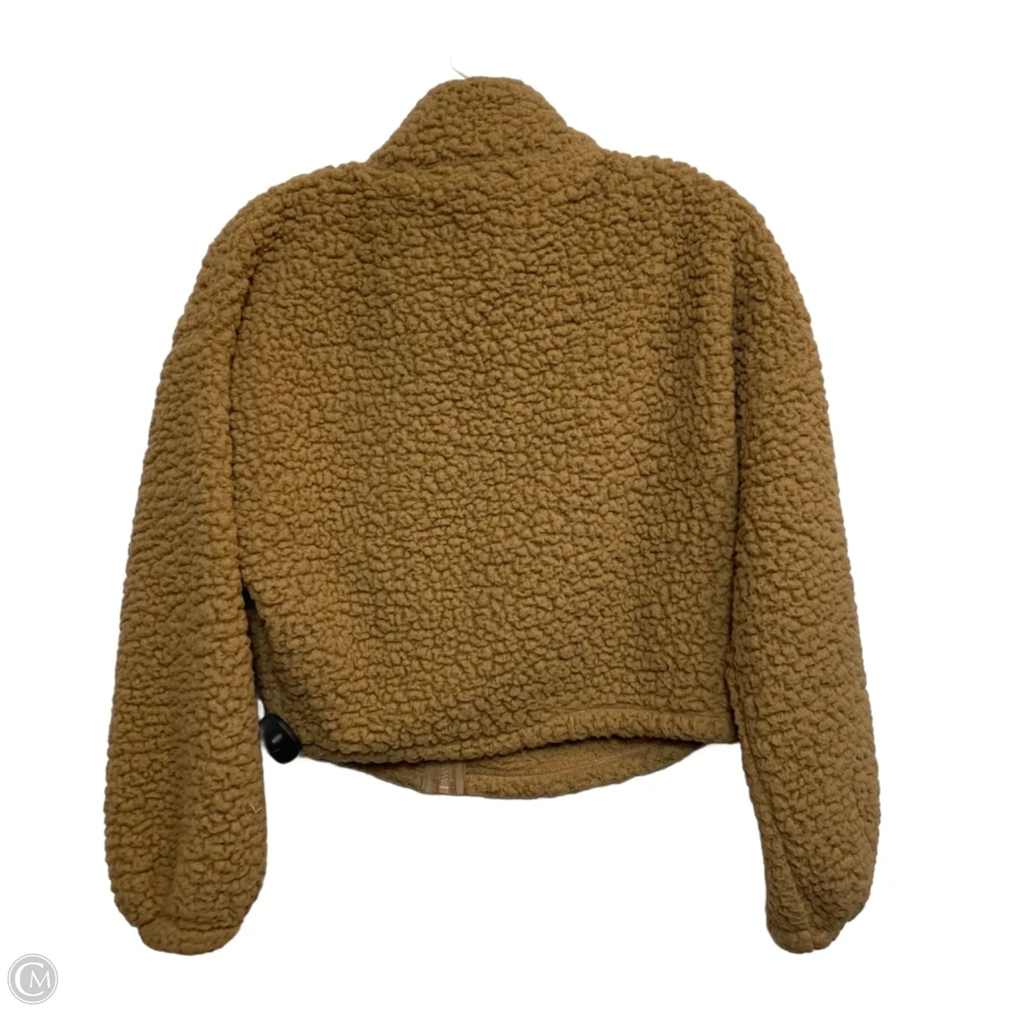 Jacket Faux Fur & Sherpa By Express In Brown, Size: Xxsp