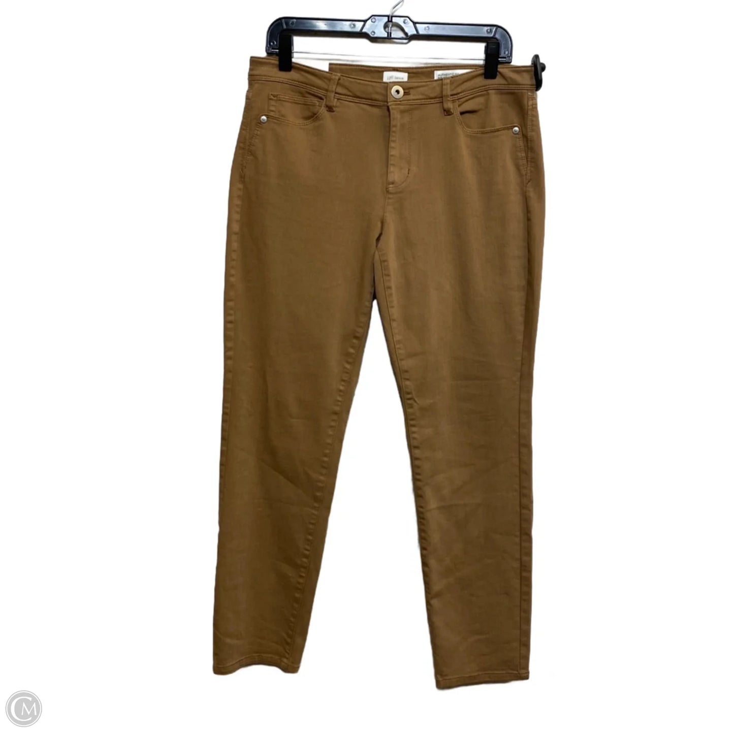 Jeans Skinny By J. Jill In Brown Denim, Size: 8