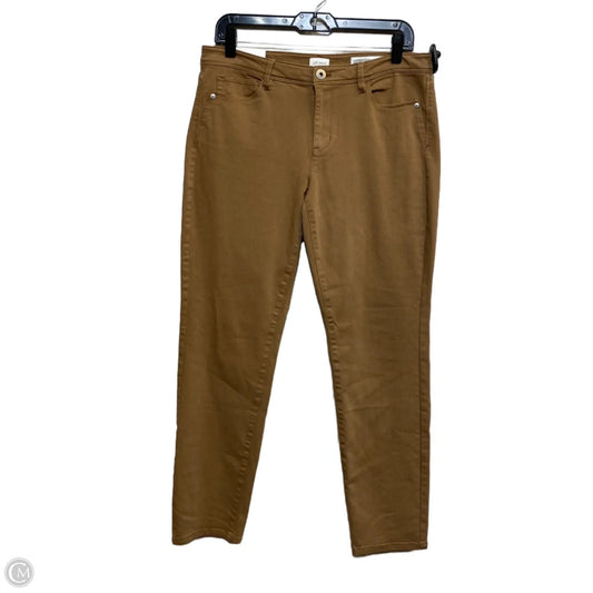 Jeans Skinny By J. Jill In Brown Denim, Size: 8