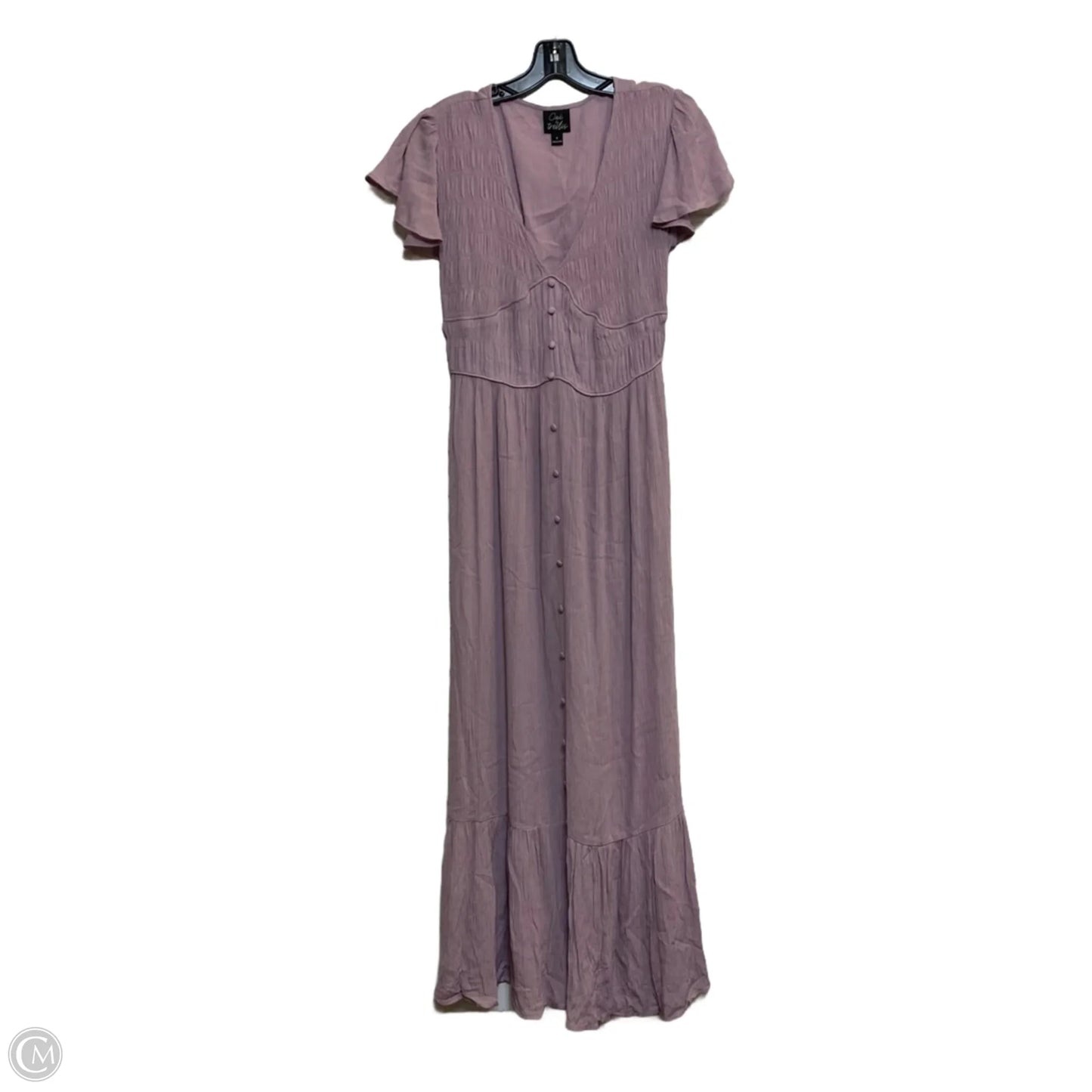 Dress Casual Maxi By Oak & Trellis In Purple, Size: M