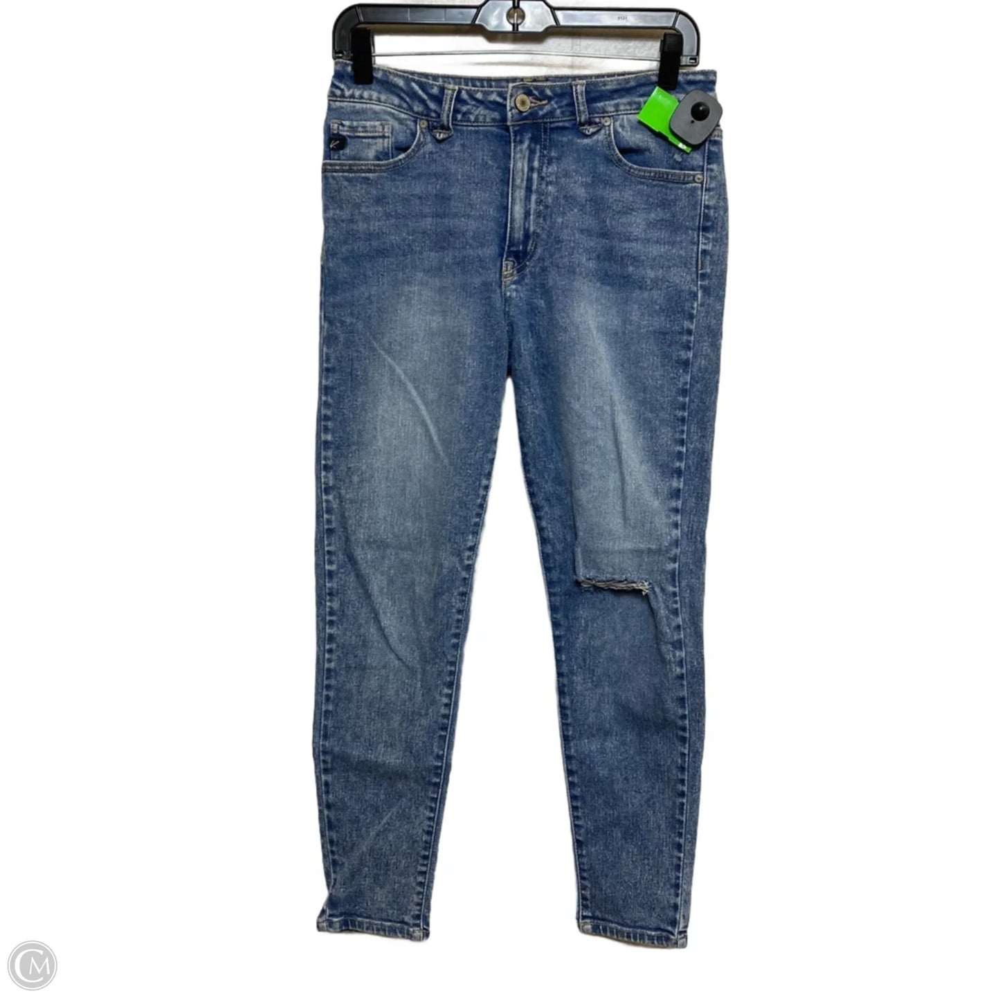 Jeans Skinny By Kancan In Blue Denim, Size: 4