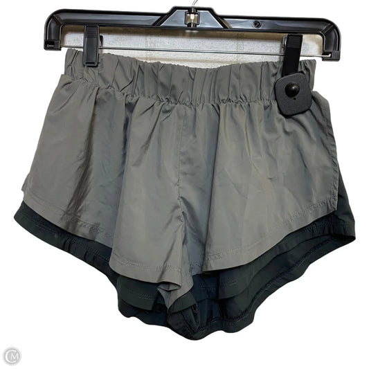 Athletic Shorts By Free People In Black & Grey, Size: Xs