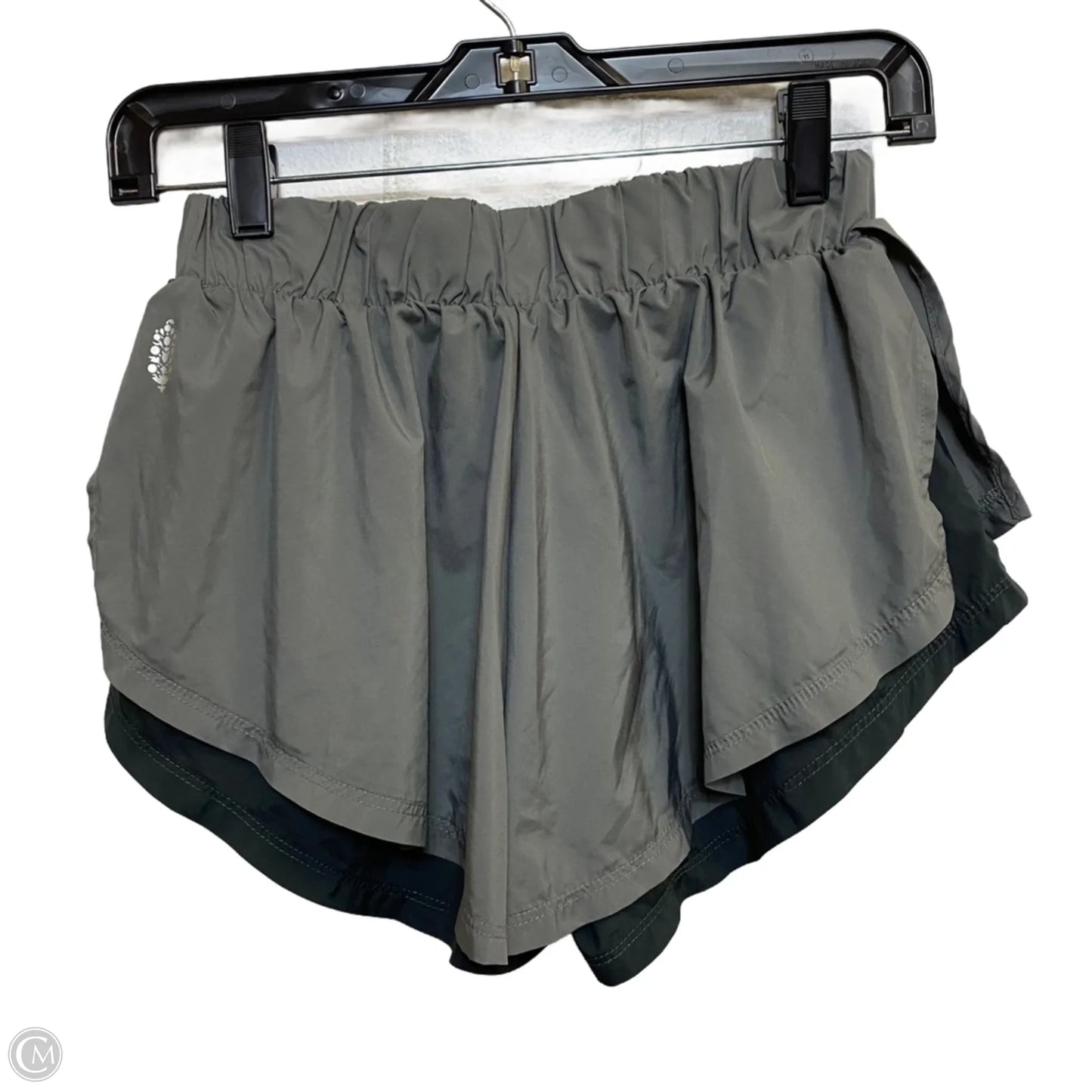 Athletic Shorts By Free People In Black & Grey, Size: Xs