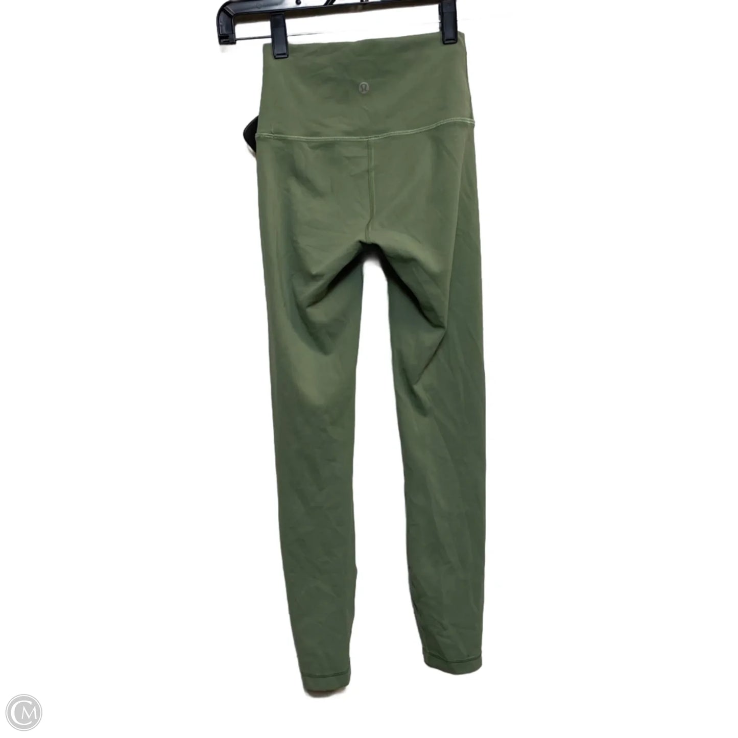 Athletic Leggings By Lululemon In Green, Size: Xs