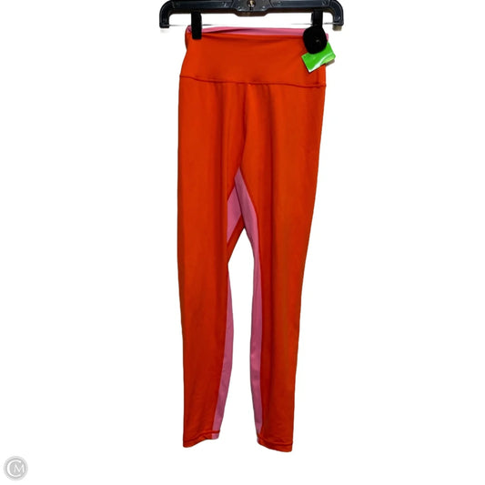Athletic Leggings By Wilo In Orange & Pink, Size: Xs